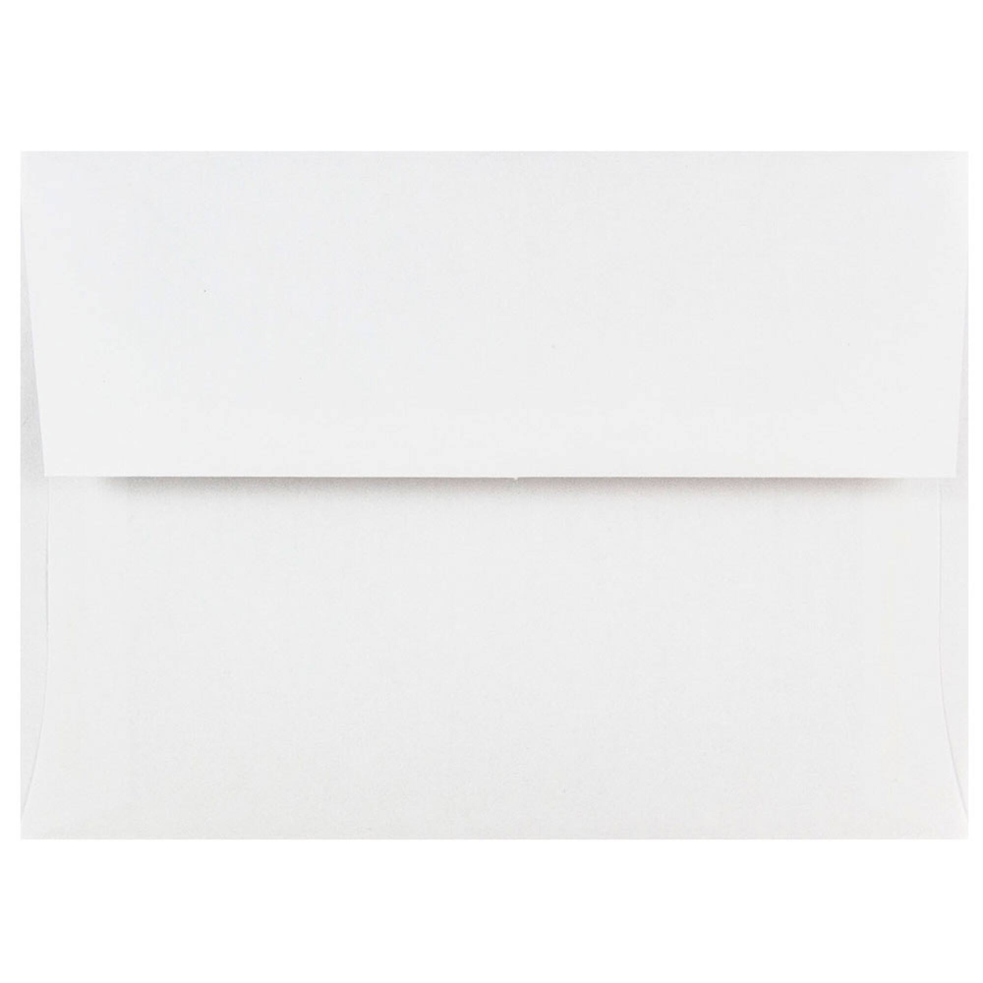 JAM Paper 4.75" x 6.5" White Invitation Envelopes